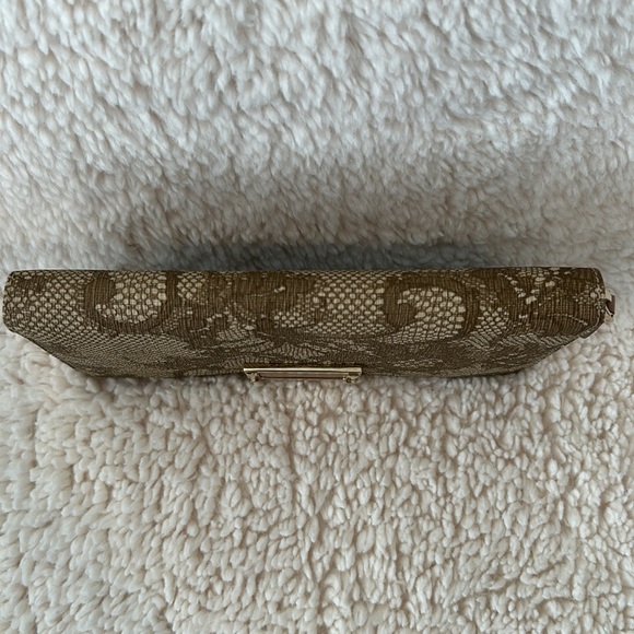 Valentino Leather Lace Floral Print Zip Around Wallet - Picture 7 of 12